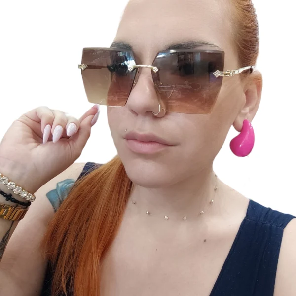 Polaroid γυαλιά ηλίου με μεταλλικό σκελετό