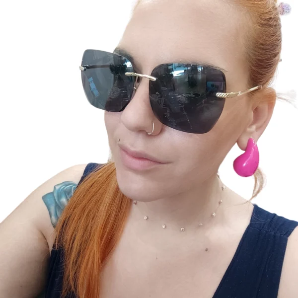 Polaroid γυαλιά ηλίου με μαύρο φιμέ φακό