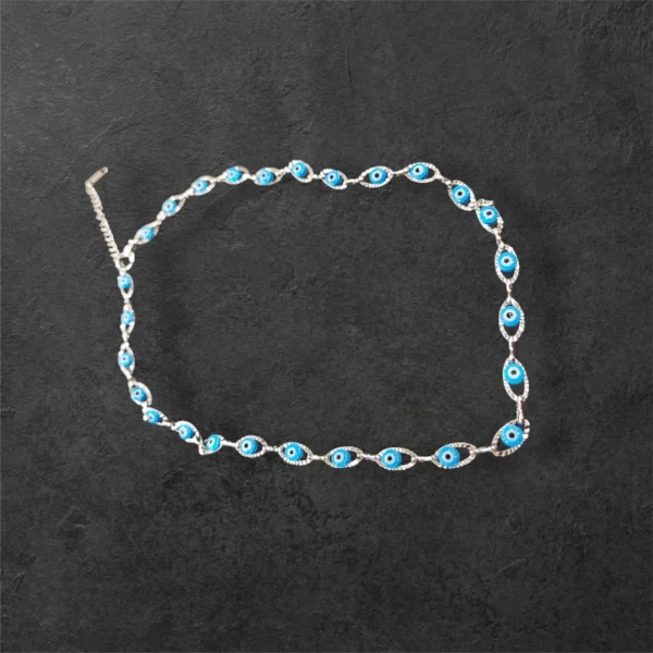 Stainless steel αλυσίδα ποδιού με ματάκια