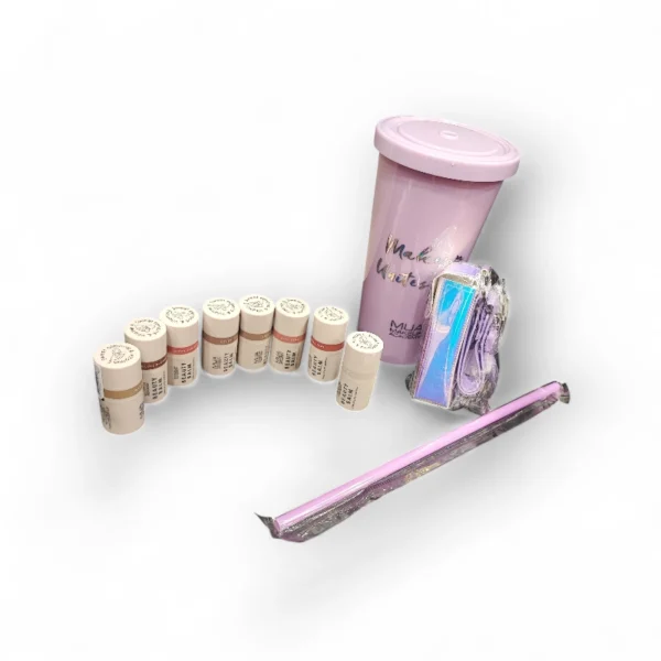 Σετ 8 MUA GREECE BEAUTY BALM 4g με δώρο ποτήρι και θήκη κραγιόν