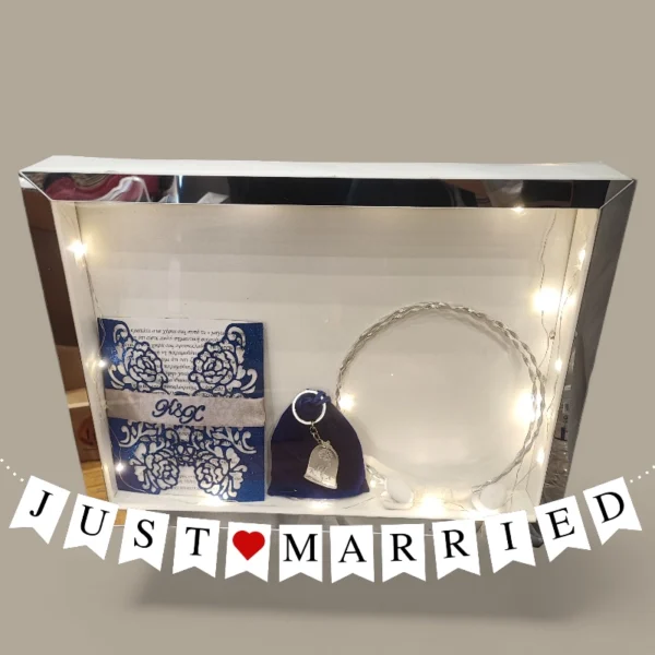 Wedding box με φωτισμό 40cm μήκος