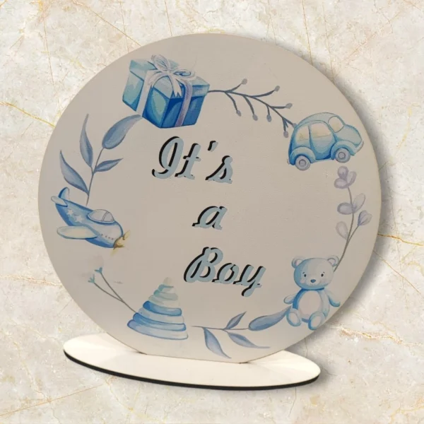 Stand με ψηφιακή εκτύπωση ''it´s a boy´´