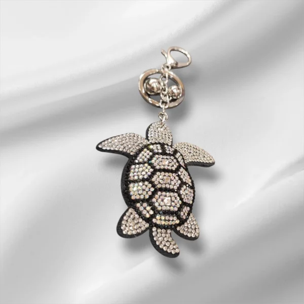 Μπρελόκ χελωνάκι με στρας