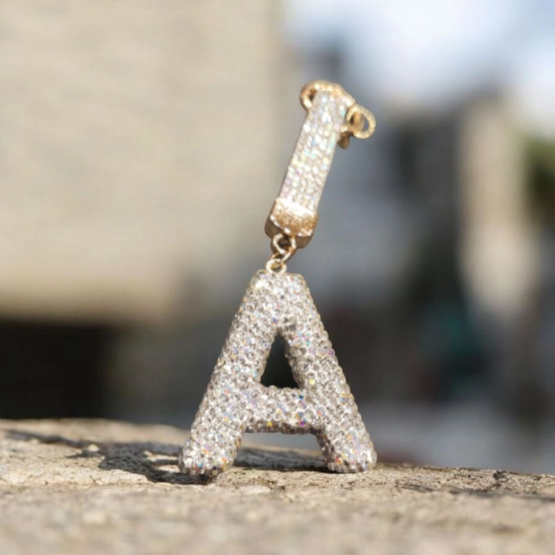 Μπρελόκ στρας με αρχικό Α