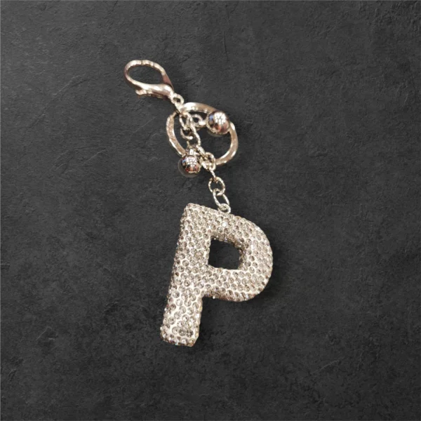 Μπρελόκ στρας με το αρχικό Ρ