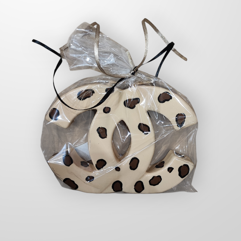 Χειροποίητη Πασχαλινή Λαμπάδα CC Leopard - xrx gifts